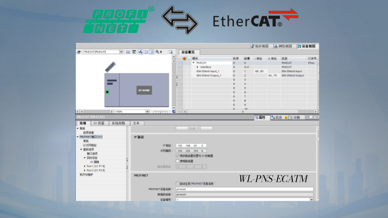 稳定可靠S7‑1200 Profinet 转 EtherCAT 标准化部署方案 图片 2