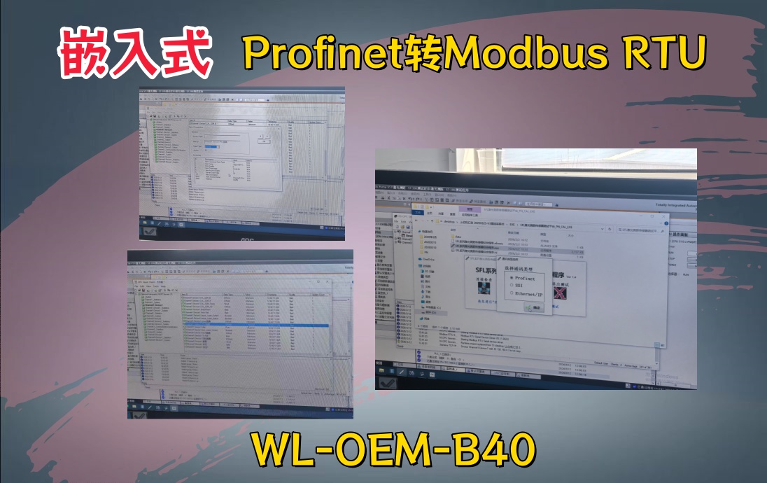 WL-OEM-B40嵌入式板卡:Profinet转ModbusRTU在激光测距仪上的应用案例 图片 5